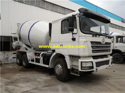 SHACMAN 10 Wheel 6000L Cement Truck Mixers