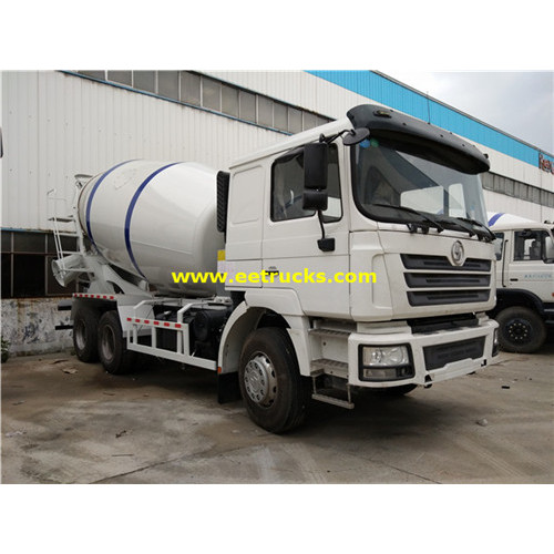 SHACMAN 10 Wheel 6000L Cement Truck Mixers