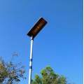 LED Outdoor Solar Street Light mit Lithiumbatterie