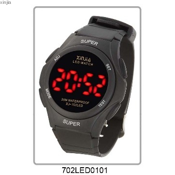 round led watch