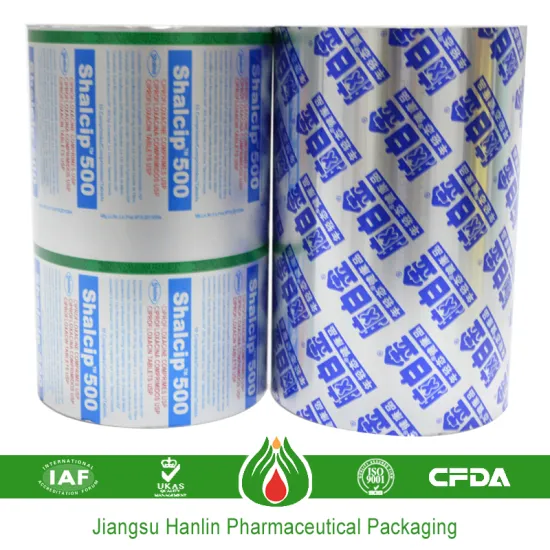 medication blister packs pharma grade aluminum foil