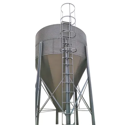 Small Grain Silos: 10-50 Ton Capacity Steel Storage Silos Price