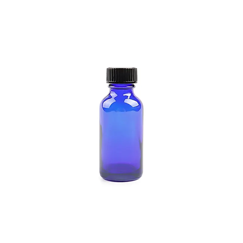 15ml Blue Boston Bottle