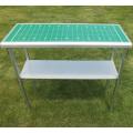 Mesa de bar externa dobrável para fácil portabilidade