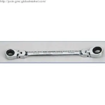 Double Flexible Box End Ratchet Wrench