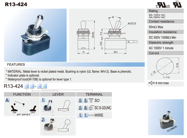 Toggle Switches