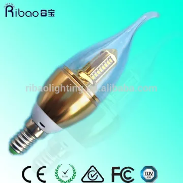 Aluminum Housing SMD 4W 5W LED Candle Bulb E14