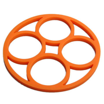 Round silicone table mat