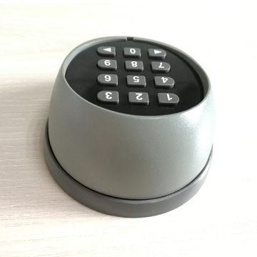 Wireless Keypad and Receiver System for Smart Access to Automatic Door Operators with Metal Fingerprint Accessories