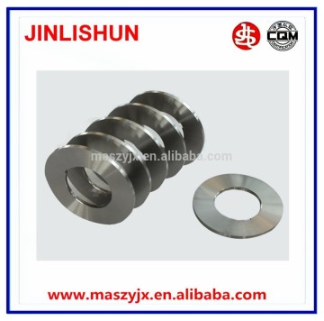 Custom rotary slitting blade knife for cutting