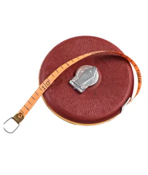 30m round linen length ruler