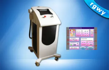 Darker Skin 808nm Diode Laser Hair Removal Machine , Multifunction Languages