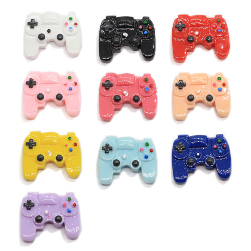 Kawaii Resin Simulation Game Controller Miniature Art Flatback Cabochon DIY Craft Decorationair Accessories Scrapbooking