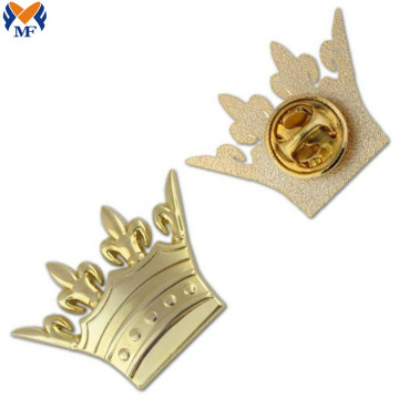 Metal Craft Customized Gold Plated Pin Badge