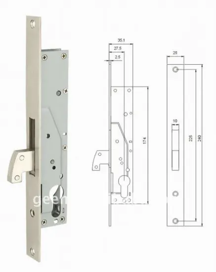 New Style Mortise Iron Locks