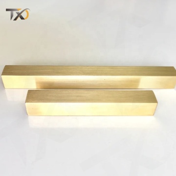99.9% Pure Yellow Copper Brass Bar - Cu+AG T1 C21000 C23000 C26000 C27000 Red Copper Bar