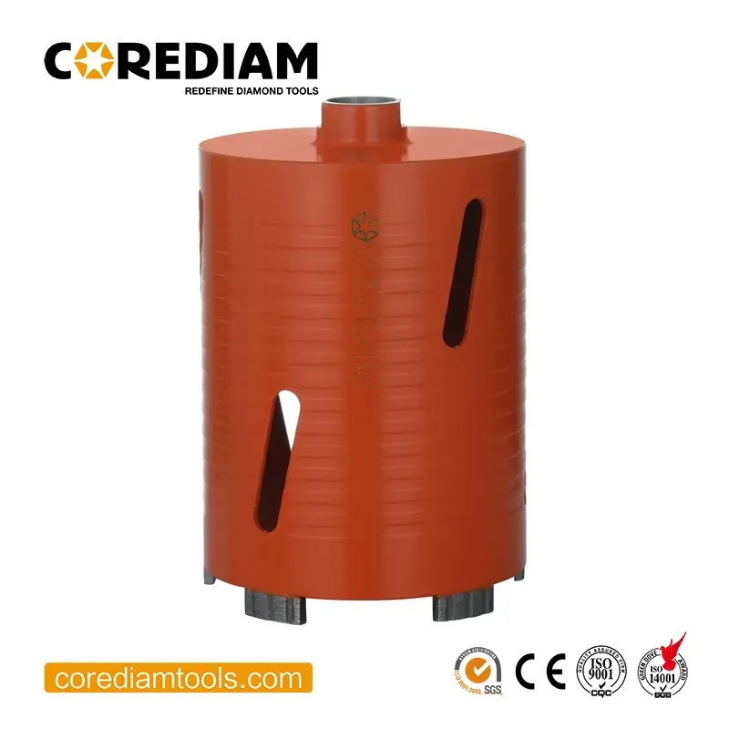 High-Quality Laser Welded Dry Turbo Concrete Core Drill Bits and Diamond Tools
