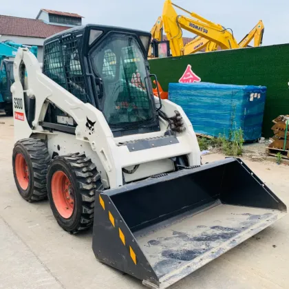 Second Hand Bobcat S300 Steer Loader Backhoe Loader