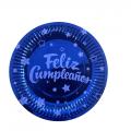 Партийная бумажная тарелка Feliz cumpleaños