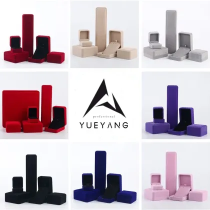 Sustainable Velvet Jewelry Organizing Box - Private Label Ring and Bracelet Storage