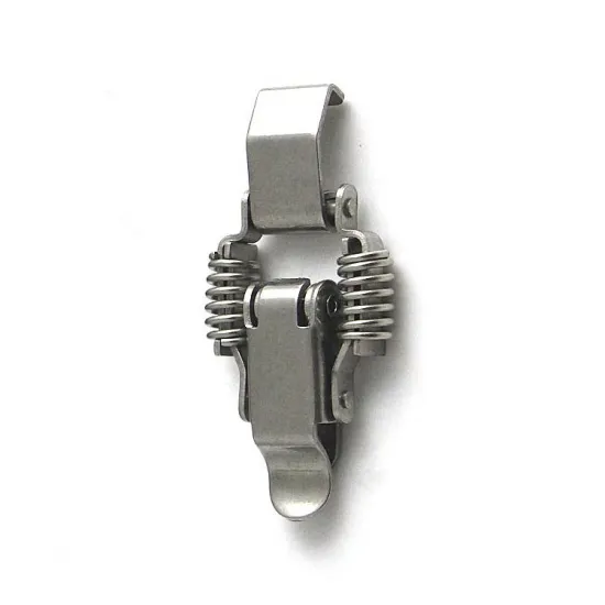 J109 Toolbox Case Hardware Fastener: Mini Spring Toggle Latch with Hook