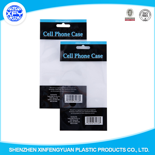 PVC Plastic Shopping Bag With Flexiloop Handle