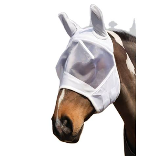 Fly Mask Horse con orecchie di copertura Protezione solare