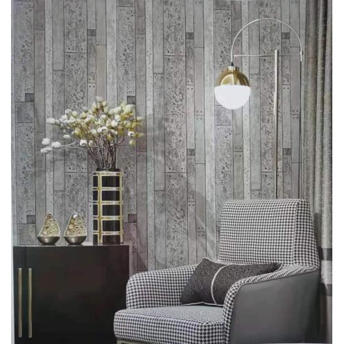 106Cm 3D Pvc Vinyl Wallpaper 106CM Morden PVC Brick Decoration 3D Design Wallcovering Factory