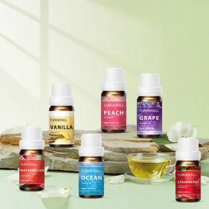 YURHERSU Massage Body Essential Oil - 10ml Lavender & Rosemary Oil