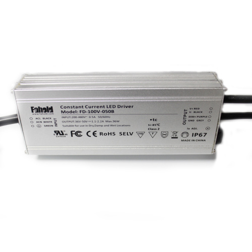 528VAC 100W driver impermeável led