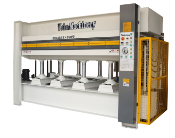 Hydraulische heiße Pressemaschine für Holzbearbeitung - MH3848*100T