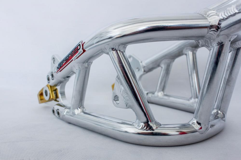 dax motorcycle birdcage swingarm