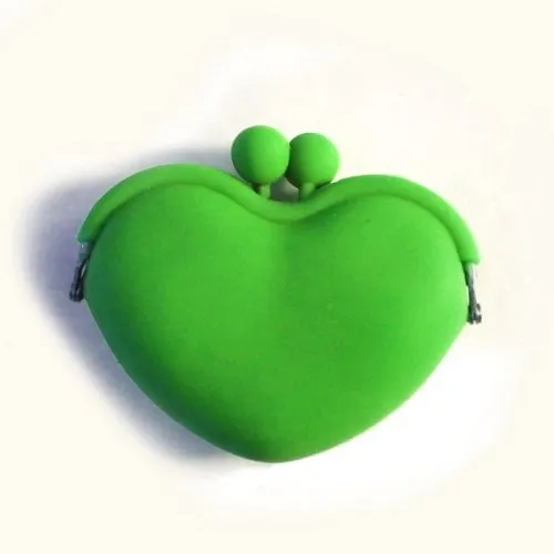 Rubber Coin Bag In Candy Color 