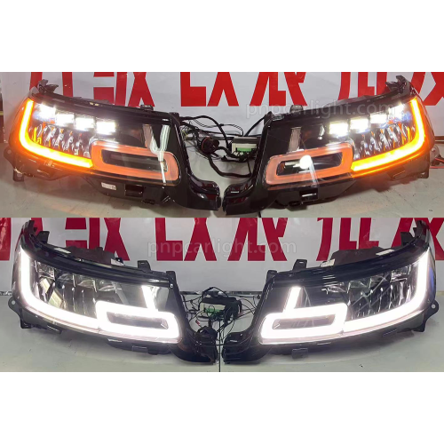 defender headlights 4 Lens LED Headlights for Range Rover Sport Manufactory