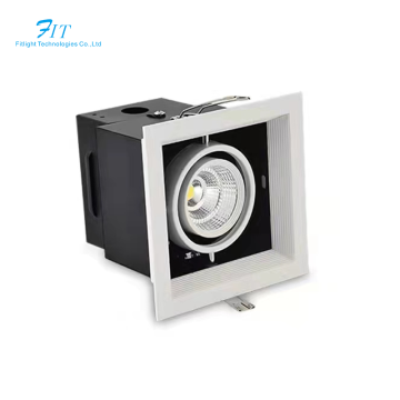 LED Cob Recessed Downlights: 3000K, 4000K, 6000K Ceiling Lights