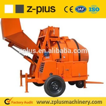 Low cost JZR500H Wheelbarrows Mixer for small Construction Projects