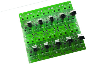 Màu xanh lá cây Double Sided ENIG PCB hội đồng bảng mạch
