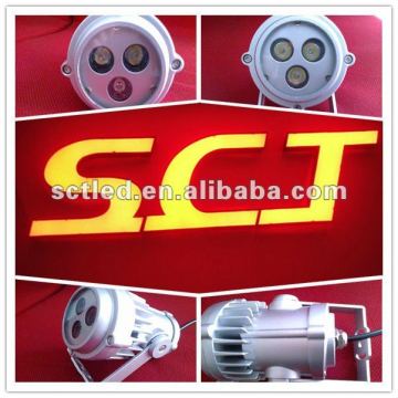 2012 high quality led spot light 3*3W,24VDC/220VAC