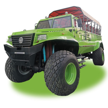 Çöl turizmi için sıcak satış 23 kişilik 4wd sağlam off-road otobüsü