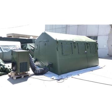 Disaster Relief Military Inflatable Tents Green PVC Inflatable Military Tents Manufactory