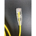 Cable de red Ethernet ultradelgado LSZH CAT6