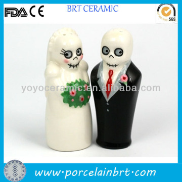 Hand Painted Salt and Pepper Shaker Wedding Favors
