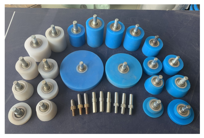 Wear-Resistant Flat Rubber Wheel for Woodworking Wrapping Machines