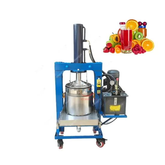 Electric Vegetable and Fruit Juicer with Hydraulic Grape Wine Press Machine