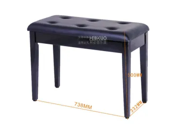 B-111 double Piano Stool,piano seat, ,keyboard seat (with box)