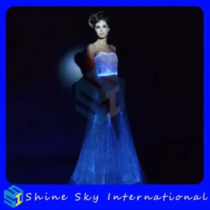 Alibaba China Hot Selling Led Costume Dance Wedding Dress