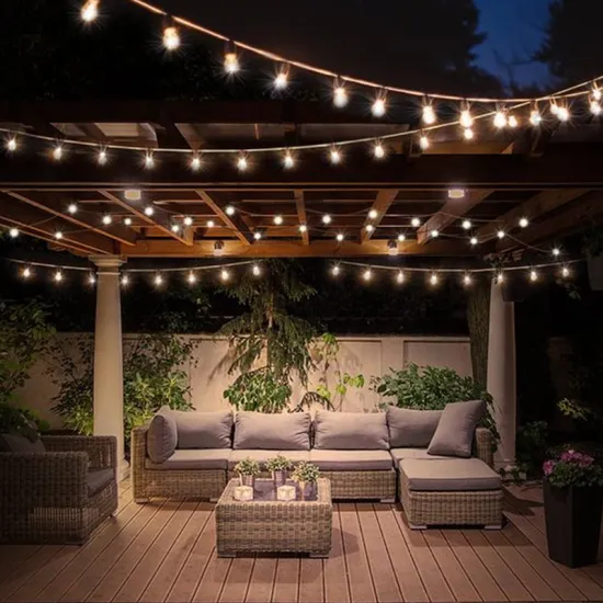 Save Energy Solar LED String Lamp for Garden - Factory Cheap Price