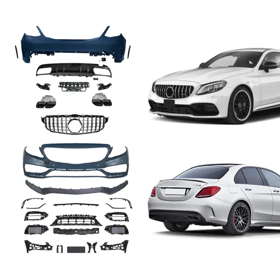C-Class C63 C205 2008-2015 W205 Front and Rear Bumper Kit
