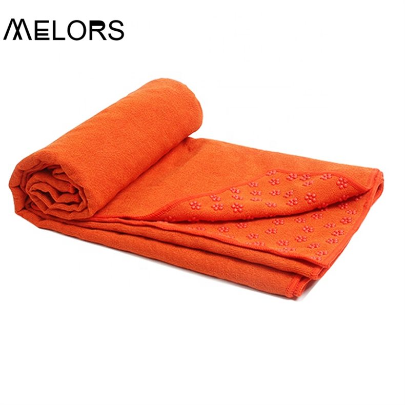 Melors Custom Logo OEM Non-Slip Gym Beach Towel
