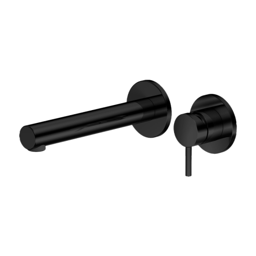 Black Single Lever Basin Mixer For Concealed Installation